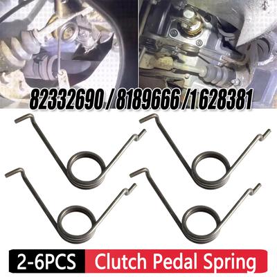 2-6Pcs Clutch Pedal Return Spring 82332690 8189666 1628381 for Volvo Trucks FH12 FH16 FH565 FM10 FM12 FM7 FM9 NH12 NH565