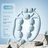 Nine-wheel circular leg clamp, thigh muscle relaxer, leg stretching massager, beautiful leg yoga roller clip lady Body Care