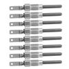 8pcs Glow Plug Solid Construction 0250202126 Diesel Fast Start Glow Plug For 6.5L 6.2L 1982 ‑ 2005