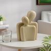 Romantic Couple Statue Home Decoration Items for Living Room, Modern Abstract Couple Sculpture Set