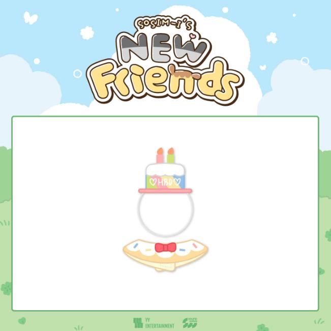 Pre-order PARK JI HOON SOSIM-I s New Friends SOSIMI Costume Set