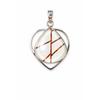 Natural White Opal Pendant -Multicolor Pear 39 Ct 925 Sterling Silver October Birthday Birthstone