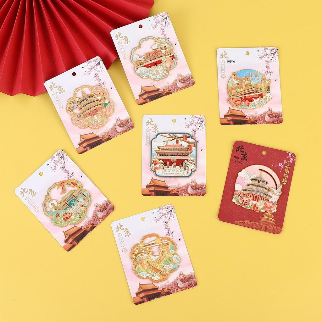 Beijing Cultural & Creative Travel Fridge Magnets – National Trend City Souvenirs