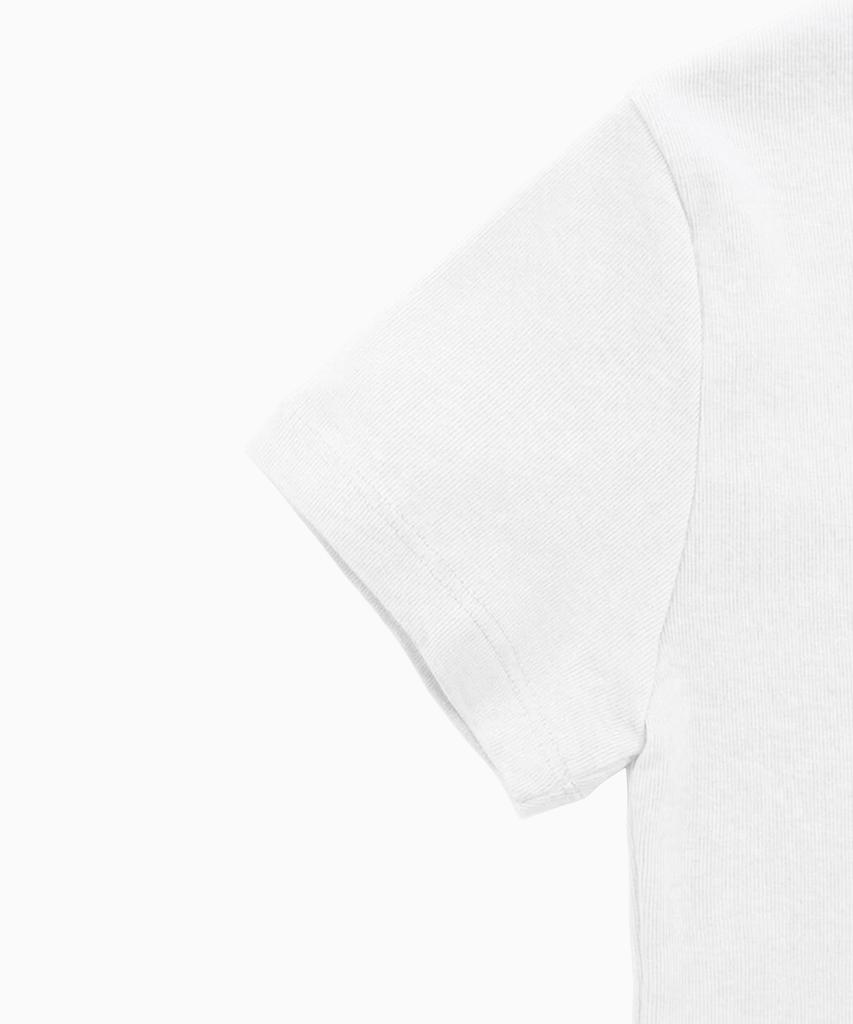 Deodeulimeo Healing Cotton Short Sleeve T-Shirt White