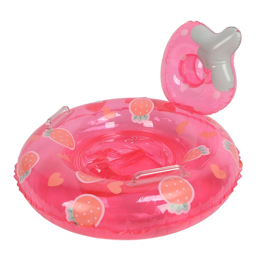Baby Swimming Float PVC Inflatable Swimming Ring Handles Infant Seat Swimming Boat for Kids 3 to 10 Years Old