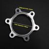 2 Pièces 44/48mm Moyeu de Vélo Rotor de Frein à Disque Fileté pour Roue Libre Bride à 6 Boulons