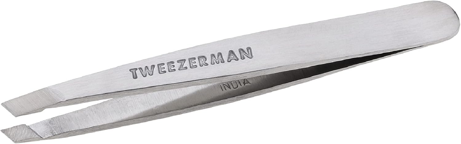 Мини-пинцет Tweezerman Classic из нержавеющей стали с наклонным лезвием