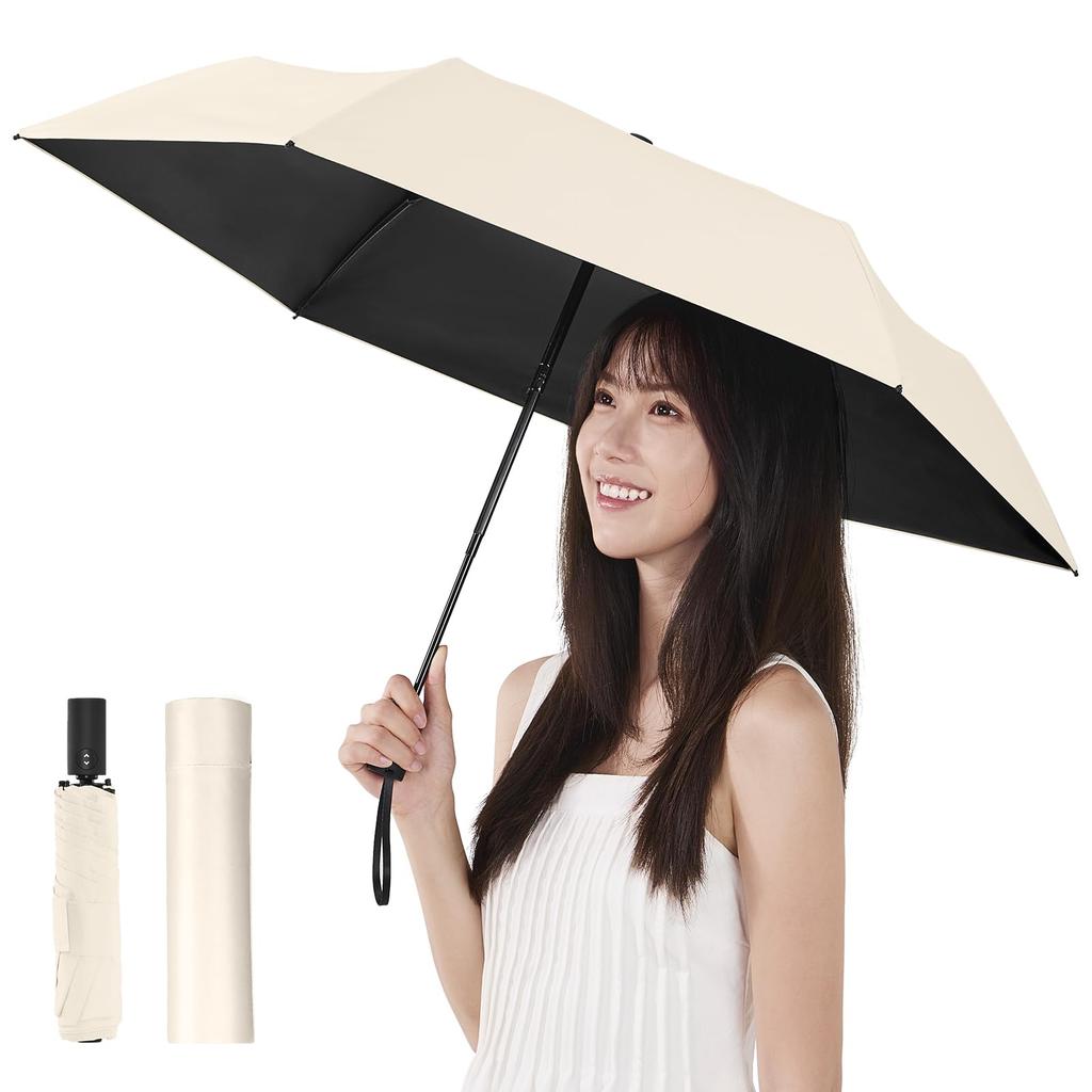 Tiered Storage JIS UV Light Folds Ultra Automatic Folding Suitable for Rain or Heatstroke Sun Skin UV Suitable for and Perfect as a Birthday Gift