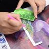 125 5D Diamond Painting Ruler Adjustment Fix Tool Metal Diamond Mesh Ruler Plum Blossom Grid Square Drill 10g/12g for Art Crafts