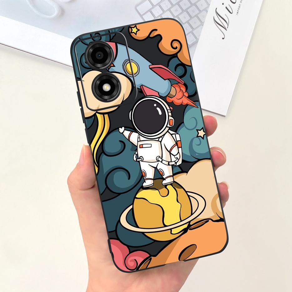 For Motorola Moto G04 Case XT2421-2 New Fashion Cartoon Cover Shockproof Phone Case For Motorola G04 Moto G04s MotoG04 Soft Bags