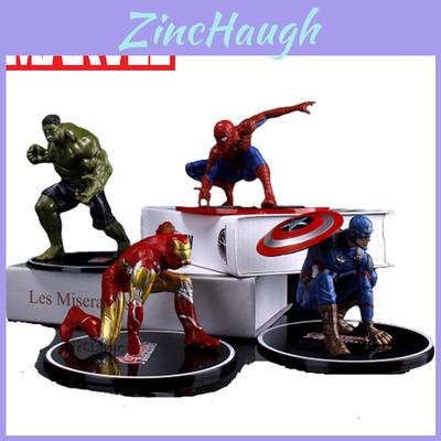 Marvel Avengers Doll Action Figure Toys Set For Kids Ironman Spiderman Hulk Captain America