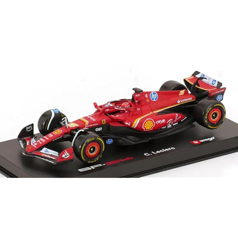 

brago 1/43 ferrari F1 SF-24#16 charles leclerc 2024 Bburago серия подписей Charles Leclerc [продукт]