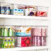 6 Pack Clear Stackable Storage Bins with Lids Large Plastic Containers with Handle for Pantry Organizer and Storage Perfect for