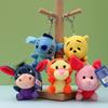 Cute Winnie the Pooh Tiggo Plush Pendant Keychain