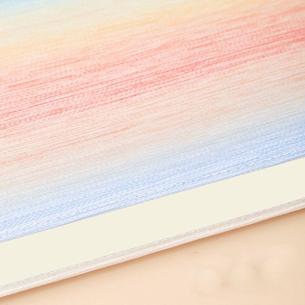 Soft Gradient Color Journal Premium A5 Notebook Back To School Supplies Soft Cover Notebook  School