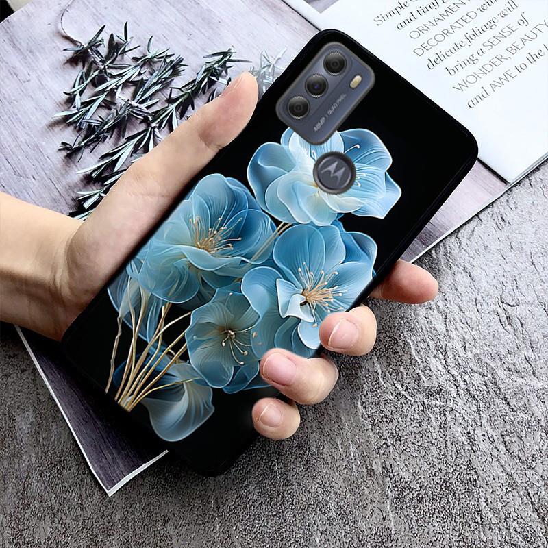 

Чехол для телефона с цветочным листом и птицей для Moto G84 G22 G32 G42 G52 G62 G53 G72 G60 G60S G100 G10 G20 G30 G13 G50 G 5G G Pure Moto G32