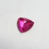 Loose Gemstone Natural CERTIFIED 5.15 Ct Trillion Cut Pink Ruby Ring Size