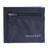 Compact Nylon Flat Wallet Designed To Prevent Cards from Bending [Montbell] Men's Bi-fold Wallet, 1133371, (Black (BK))
