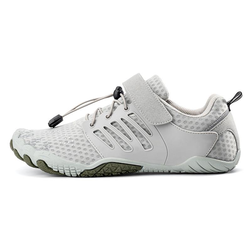 PLUS Export Schuhe mit breiter Zehenpartie Outdoor Sommer Fitness U-förmige Ferse Leichtgewichtige weiche Sohle Freizeit-Sportschuhe