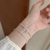 Elegant Starfish Seashell Pearl Bracelet for Women - Versatile, Fashionable Bangle with High-End Appeal