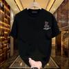 Men's Trendy Pure Cotton Printed Short Sleeve T-shirt - 2025 Summer Collection