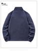 Men's Outdoor Stand Collar Fleece Jacket – Warm, Multi-Pocket, Autumn/Winter Casual Style