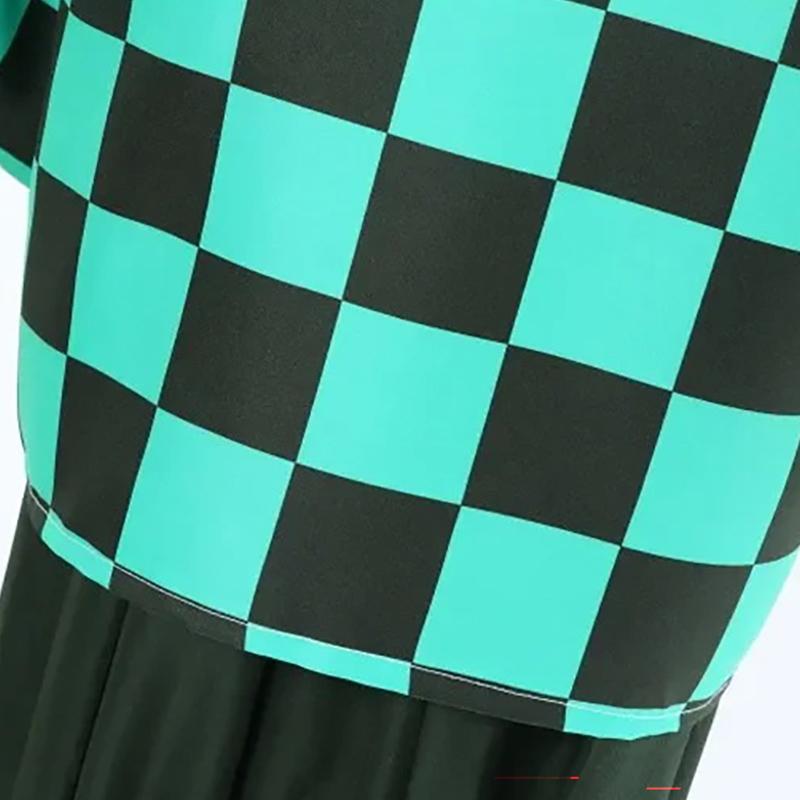 Ysir Kamado Tanjirou Cosplay Costume Halloween Anime Cosplay Cartoon Kimetsu No Yaiba Costume for Kids for Adult Gifts
