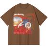 T-shirt Heavy Metal 100% Cotone 230 Gsm Stampa Band Rock Musica Popolare Unisex T-shirt Pesante in Cotone