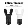 Soft Silicone Mouthpiece Replacement Bite Tabs Snorkel Respirator Mouthguard Comfortable Reusable Black White Easy Install Clean