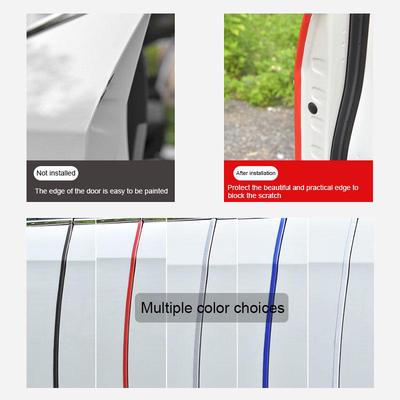 20M/10M/8M/5M Auto Universal Auto Tür Rand Gummi Streifen Antihaft kratzschutz Abdichtung DIY Auto-styling