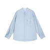 CROQUIS Men's 2026 Summer Casual Loose Fit Stand Collar Long Sleeve Shirt