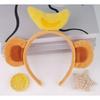 Monkey Ear Heandband Monkey Tail Bowtie Kids Animal Cosplay Costume for Boy Girl