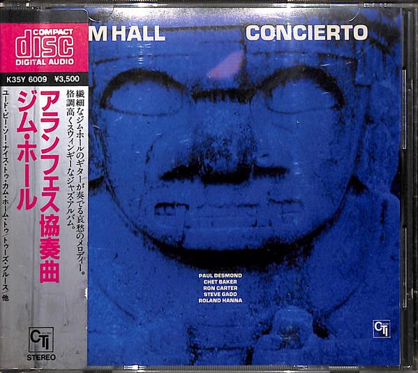 

CD JIM HALL - Concierto K35Y6009 CTI 1984 Japan ObiJazz Used