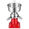 Elektrischer Milchrahmseparator, 60L/H Leistung 10500 U/min Rahmzentrifuge, 304 Edelstahl Ziegen- und Kuhmilch-Skimmer Trennmaschine