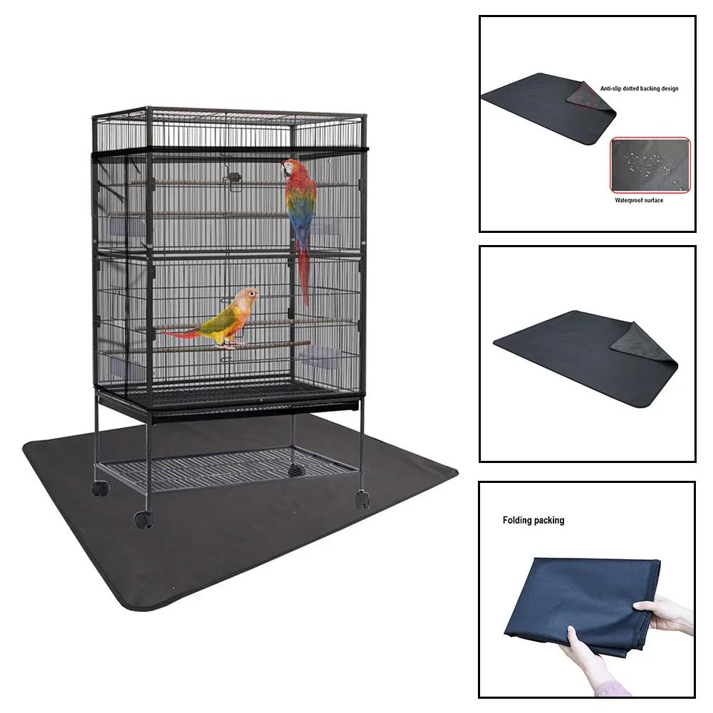 Voor Volière Voor Vogelverblijven 600D Vogelkooi Mat Voor Vogelkooi Vloerbescherming 122*91.4cm 600D Stoffen Constructie