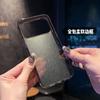 Applicable To iPhone17Pro Golden Star Glitter Mobile Phone Case Apple 15 Transparent All-Inclusive Soft Edge Ins Protective Case