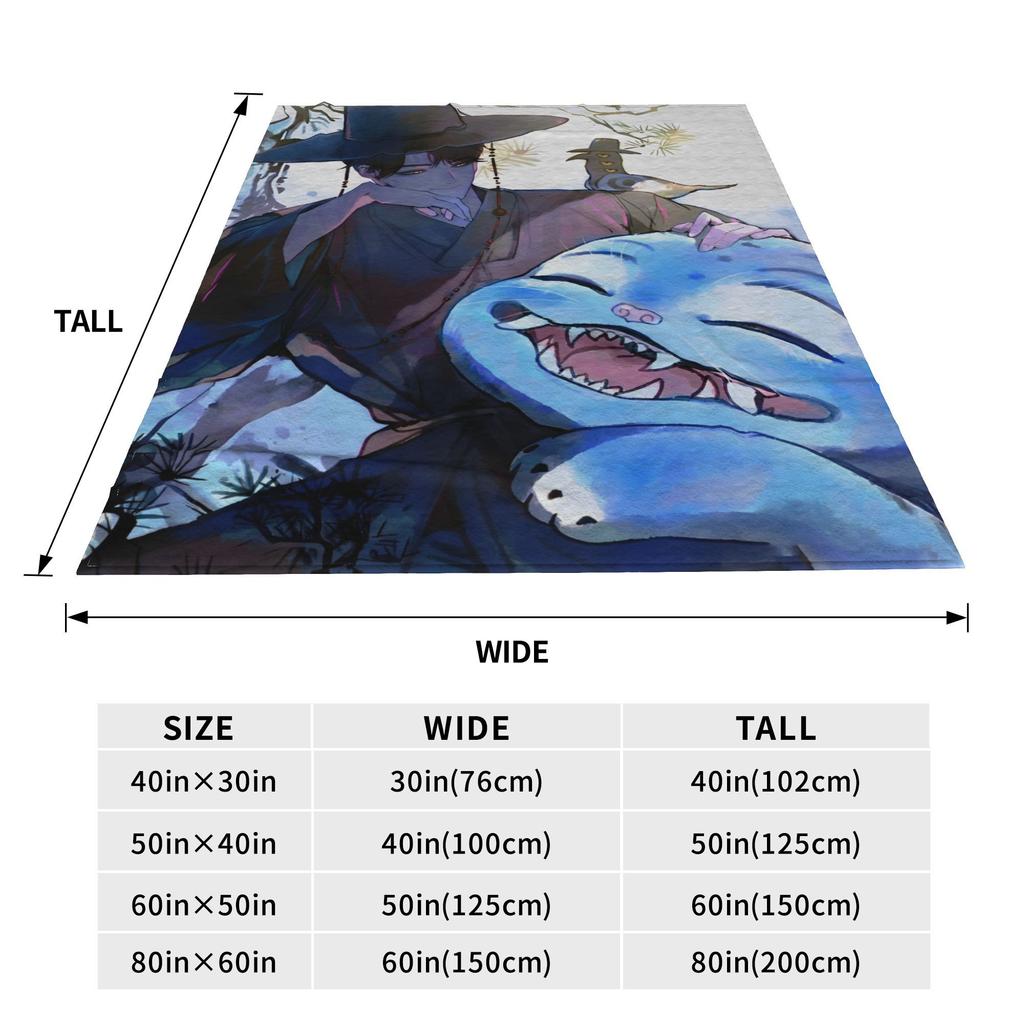 Warm Soft BlanketKids Picnic KPop Demon Hunters Anime Bedding Throws  Flannel Bedspread For Couch Bed Print Sofa Bed Cover