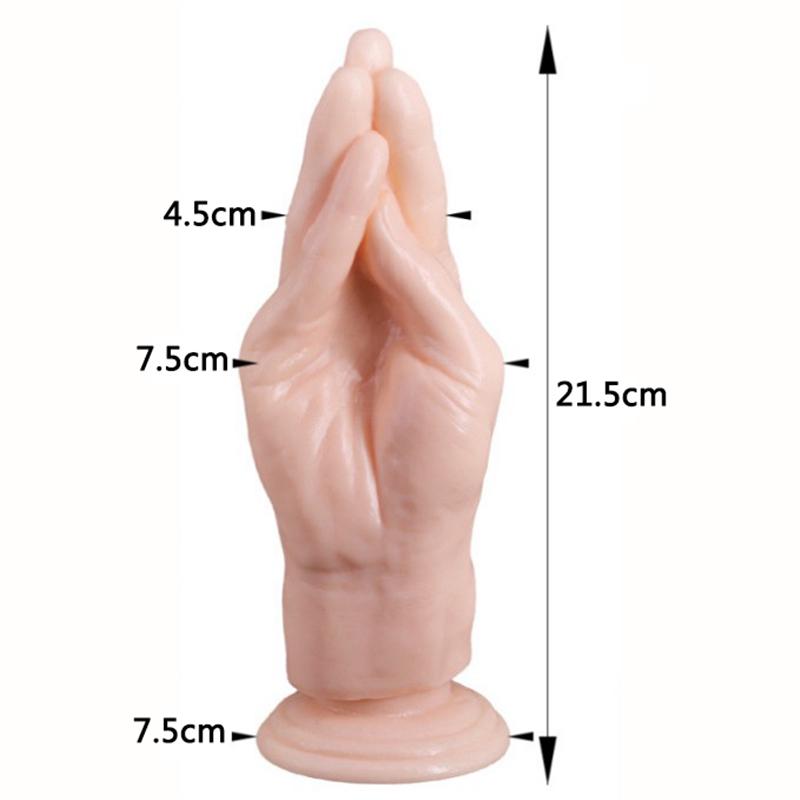 Home Decoration Realistic Huge Silicone Long Massage Toys for Female&Male
