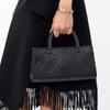 Tory Burch T Monogram Brand Print Zipper Closure Leather Shoulder Crossbody Handbag Small Women handbags Black 164641-001