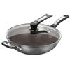 Chuidahuang 304 Stainless Steel Flat-Bottom Wok