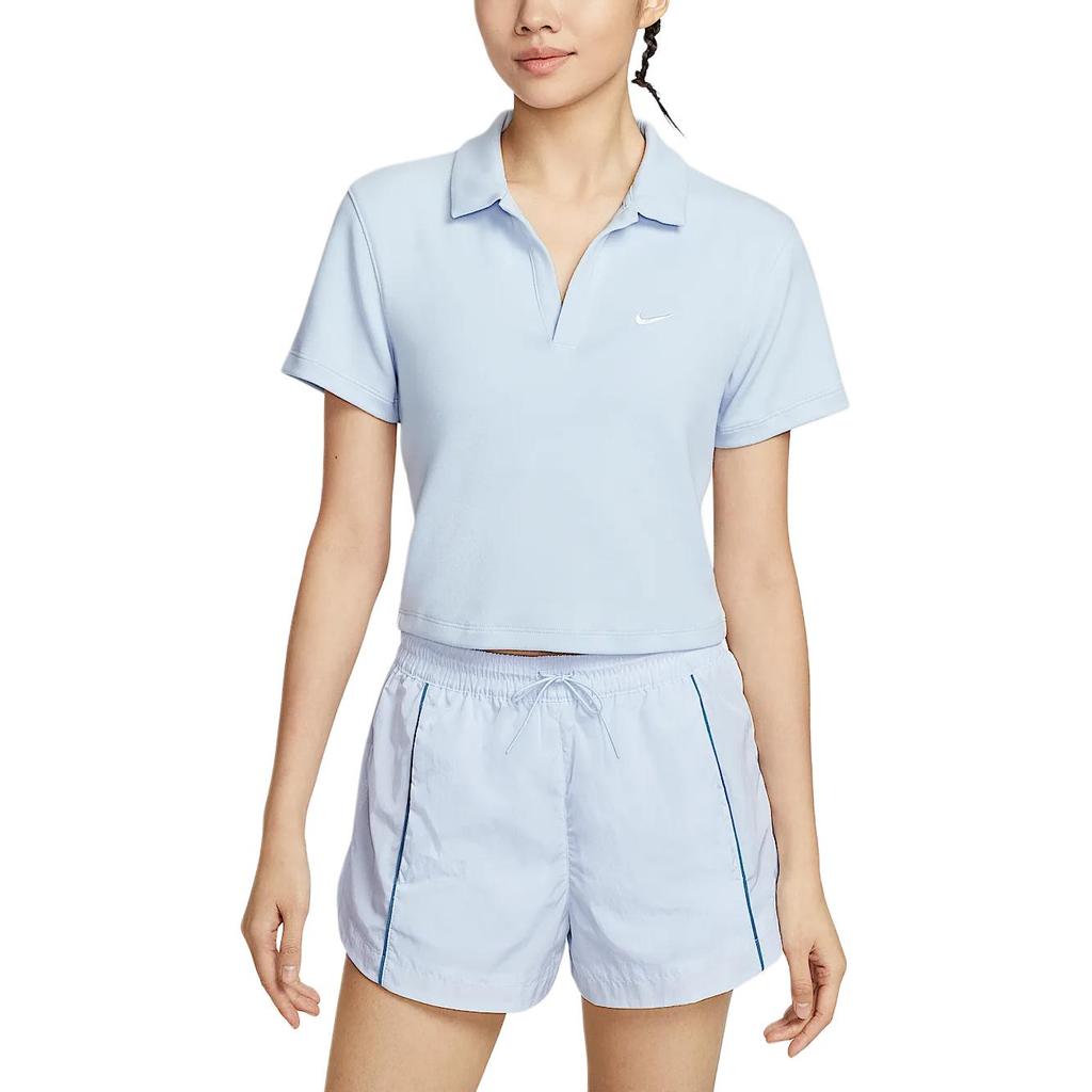 Nike Sportbekleidung Polohemd Damen Blau DV7885-423