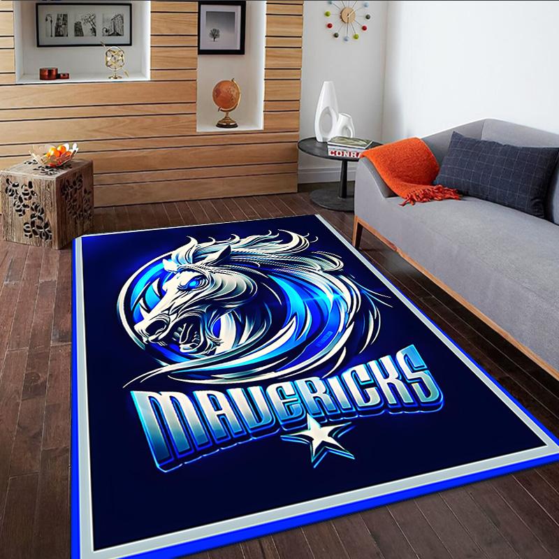 MAVERICKS BASKETBALL TEAM Carpet, Kitchen Rugs, Yoga Mat, Non-Slip Mats, Rug for Bathroom, Living Room bedroom, Camping Rugs Christmas Gift
