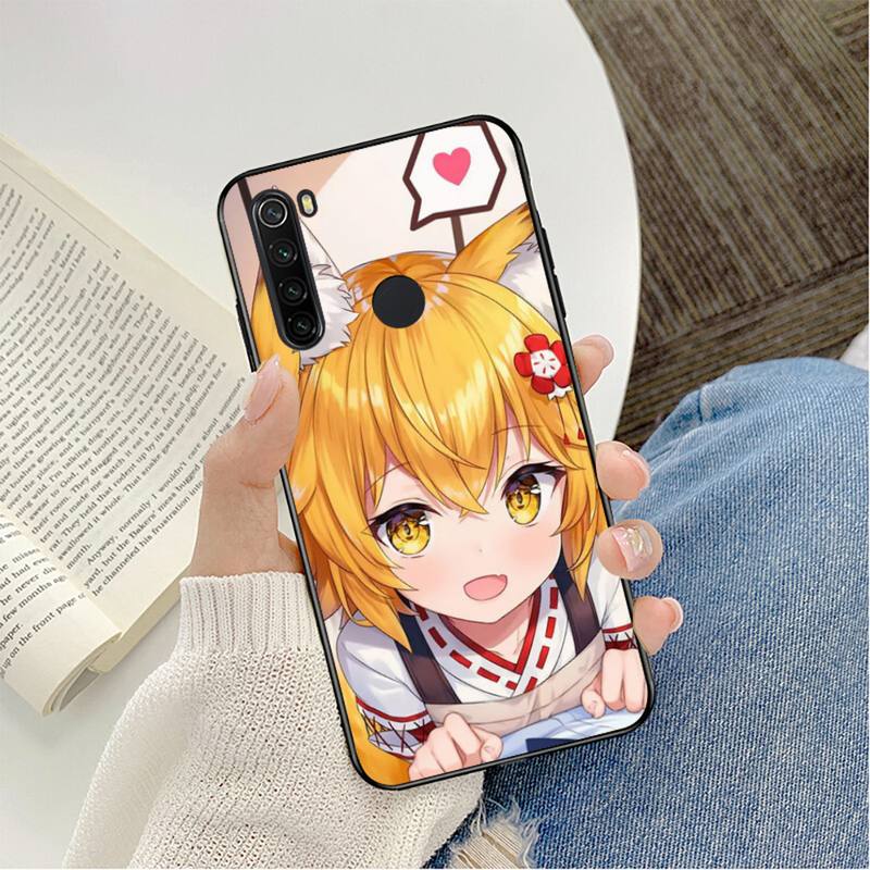 Anime The Helpful Fox Senko San Phone Case For Redmi 5 S2 K30pro Fundas for Redmi 8 7 7A note 5 5A Capa