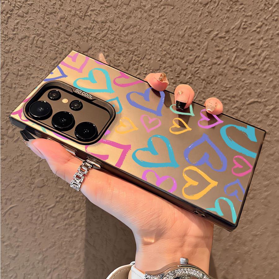 Case for Samsung Galaxy S26 S24 FE S25 S23 S20 FE Note 20 Ultra S25Edge S21 S22 Ultra Phone Cover Creative Love Art
