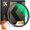 K&F CONCEPT Lens Protection Filter 46mm - Water-repellent, Stain-resistant, Scratch-resistant Lens Protector with 28-layer Nano-coating and 99.3% High