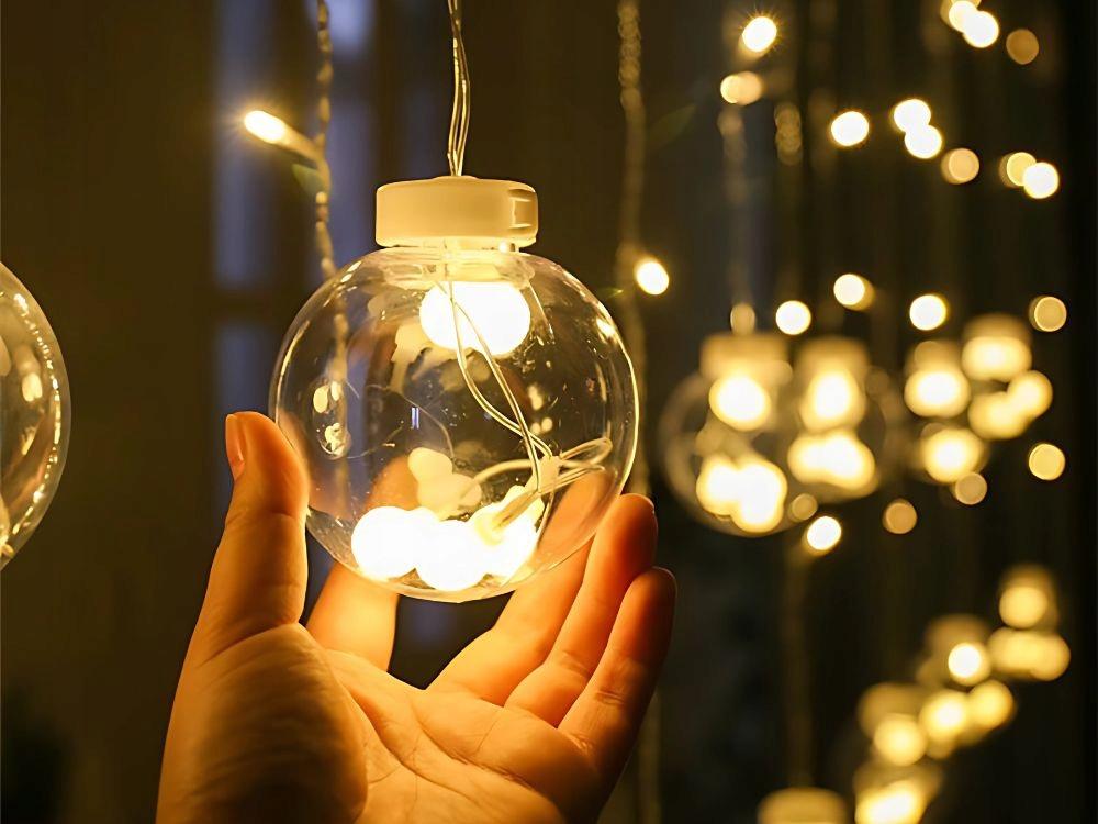 Warm Ball Light Curtain (30)