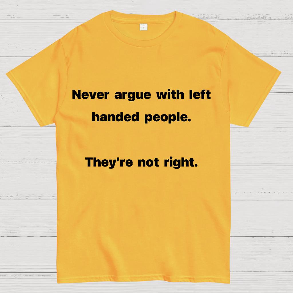 They Are Not Right Unisex 100% Cotton Summer Casual Cool Loose T-Shirt