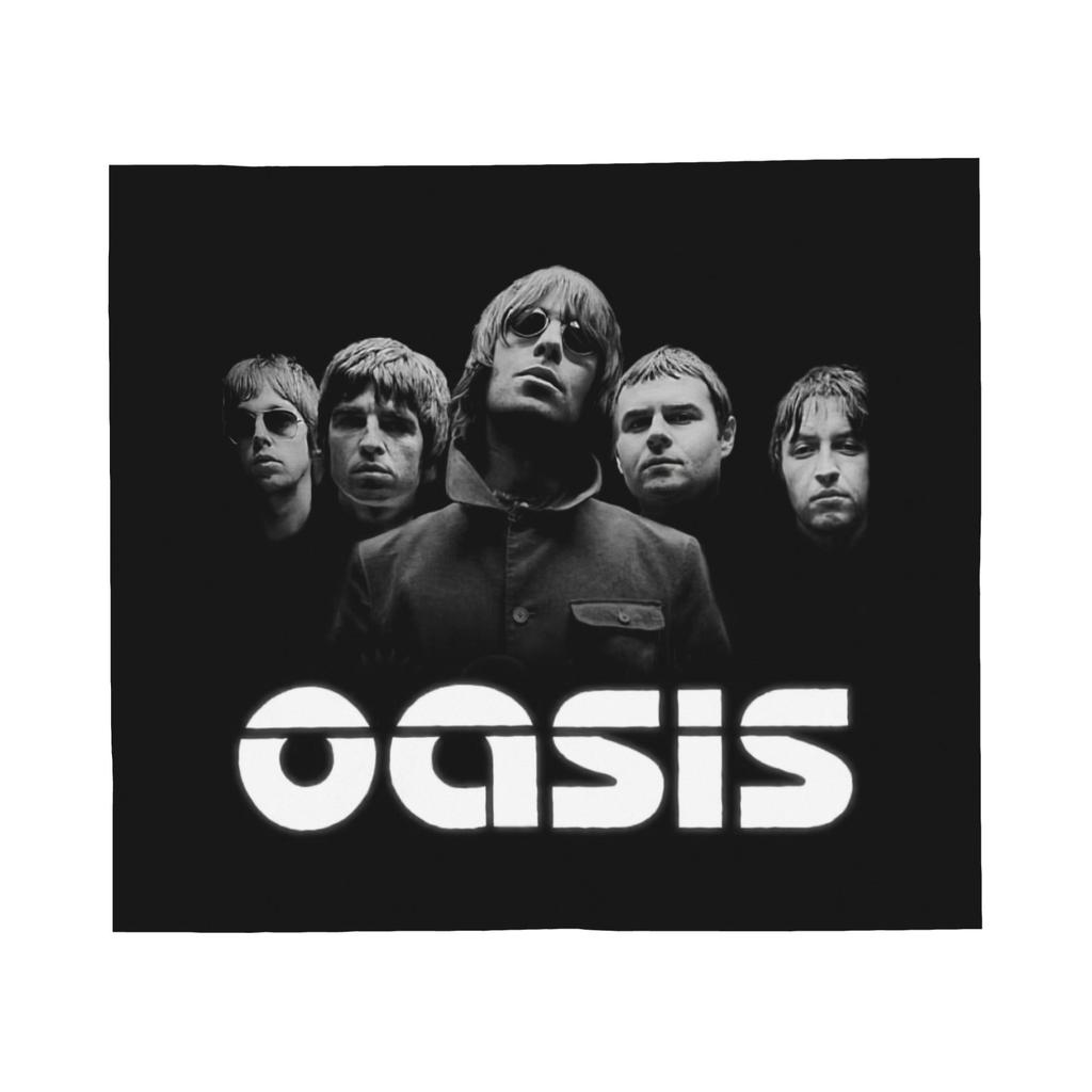 O-Oasis Rock Band Blanket Fleece  Winter  Breathable Soft Throw Blankets for Home Travel Quilt