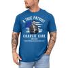Men's Printed Short Sleeve T-Shirt Men's Loose Casual Short Sleeve Top