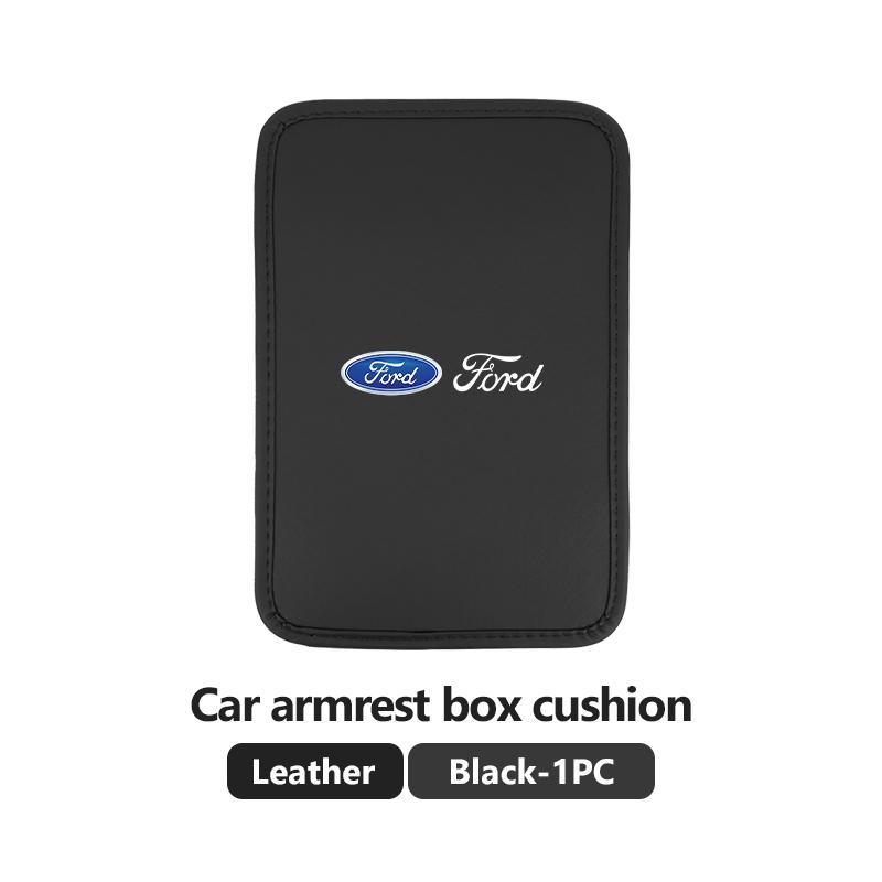 PPWE7 Car Center Console Covers Soft Armrest Mat Styling Accessories For Ford Escort KA Flex Everest KA Expedition Falcon Fusion